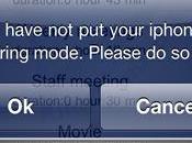 Ring Reminder ratez plus appel cause mode silence votre iPhone