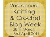 Knitting crochet blog week