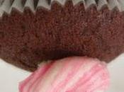 Cupcakes velvet meringuée bicolore