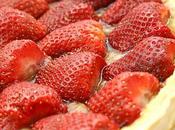Tarte fraises rhubarbe