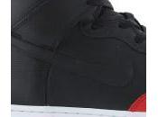 Nike Dunk High Black-Sport Red-White