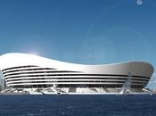 stade offshore flottant Stadiumconcept