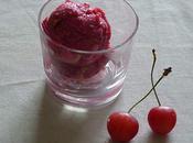 Glace express cerises-framboises