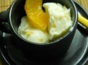 Glace fromage blanc zestes d’orange