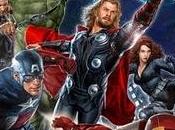 Premier aperçu l'affiche Avengers.