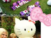 anniversaire Hello Kitty rêve pour fille Tori Spelling
