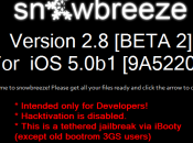 jailbreak untethered Sn0wbreeze 2.8b2