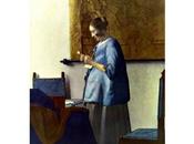 femme bleu lisant lettre, Vermeer