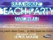 Juin Beach Party "soirée plage Pointe Rouge Petit Mousse"