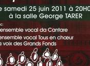 Voix partage Salle George TARER juin 2011