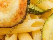 Penne courgettes frites