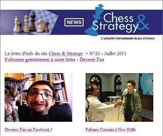 Découvrez notre Newsletter échecs de Juillet !