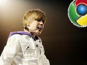 Justin Bieber Marketing Google Chrome (Vidéo)