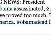compte Twitter chaîne News annoncent l'assassinat d'Obama suite piratage