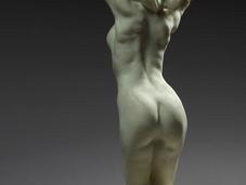Faunesse genoux, Auguste Rodin