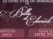 Signature livre d'or mariage d'Edward Bella
