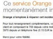 service Orange Changer Mobile panne