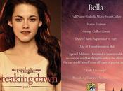 Promotional cards Breaking Dawn