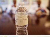 raffraichissez invités avec minis bouteilles eau!