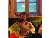 Soirée télé avec derniers petits-fils