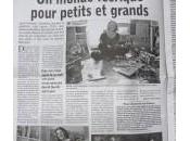 P’tite illustratrice vacances mais aussi dans journal