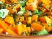 Salade carottes courgettes chermoula