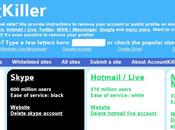AccountKiller Fermez comptes internet