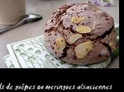 Nids guêpes meringues alsaciennes