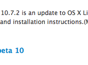 Nouvelles bêtas: Lion 10.7.2 iCloud