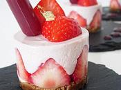 Mini cheesecake fraise speculoos