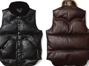 Uniform experiment rocky mountain featherbed leather down vest