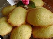 Madeleines zestes citron