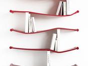 Rubber Bookshelves étagères flexibles
