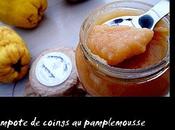 Compote coings pamplemousse