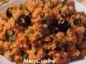 Salade couscous parfumé poivron rôti
