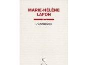 L'annonce Marie-Hélène Lafon
