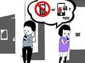 Musée-Oh! Bulles "Téléphone portable musée permis interdit ?"par Satoko