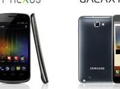 Samsung Galaxy Nexus Note exclusivité chez