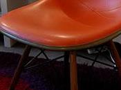 Dining side-chair Eames vinyl originale