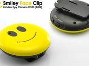 caméra cachée dans l’œil d’un smiley