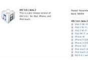 Incroyable peine sortie version l’iOS5.0.1bêta1 passe bêta