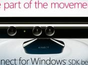 Kinect mise jour beta pour Windows