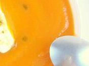 Velouté potimarron carottes, l'orange cumin