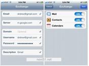 Comment synchroniser (facilement) comptes Gmail, Google, Agenda contacts iPhone...