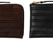 Comme garçons 2011 embossed stitch fold wallet