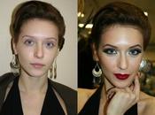 Maquillage: avant/après maquilleur Vadim Andreev!