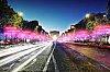 Illumination Champs Elysées décevants anneaux
