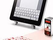 clavier holographique pour votre iphone ipad