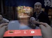 concept tablette flexible transparente chez Samsung