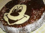 Gâteau Mickey Mousse Moelleux chocolat (décoré avec métode chane)